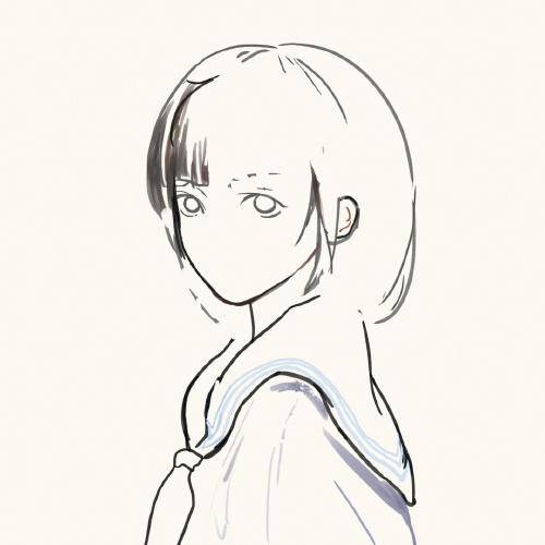 这样画出来的jk少女~才是你最开始心动的感觉!