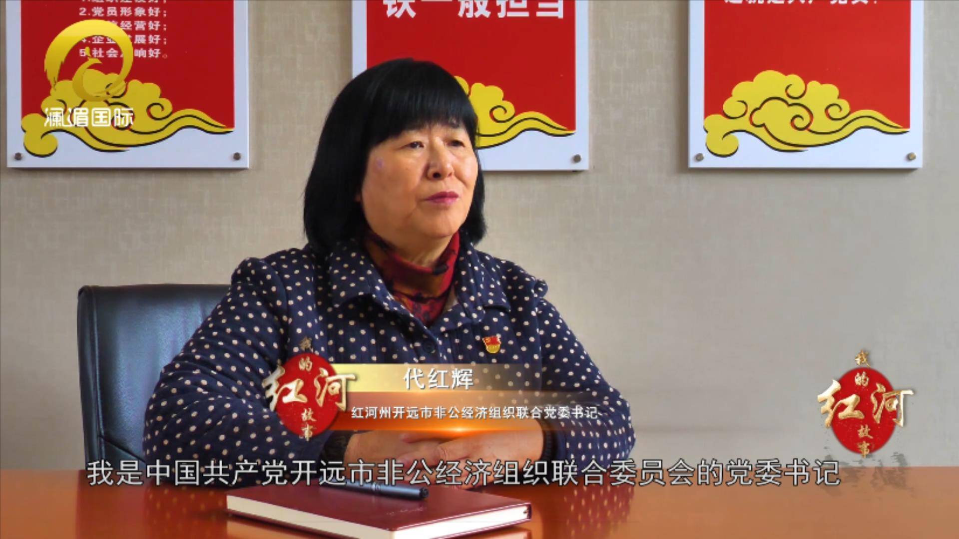 我的红河故事代红辉用行动诠释初心用初心点缀巾帼红