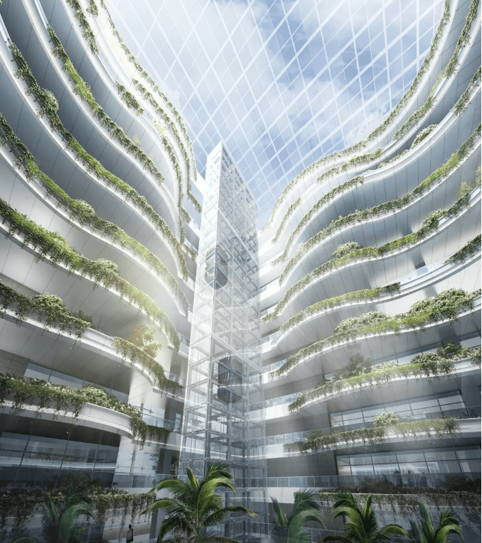 江东新区cbd首座地标,它为何能站到城市"c"位?_国际金融中心