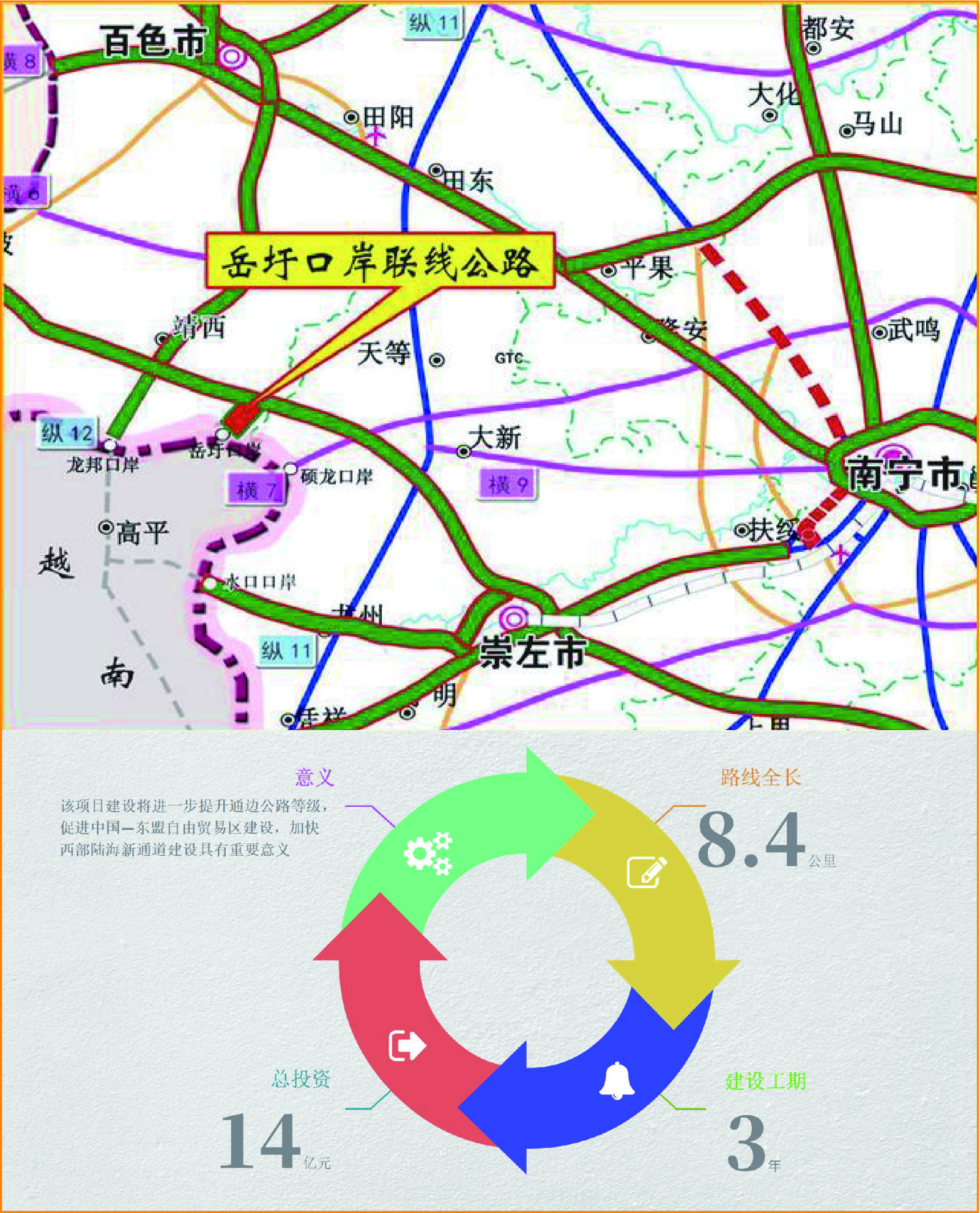 广西高速规划图高清图片