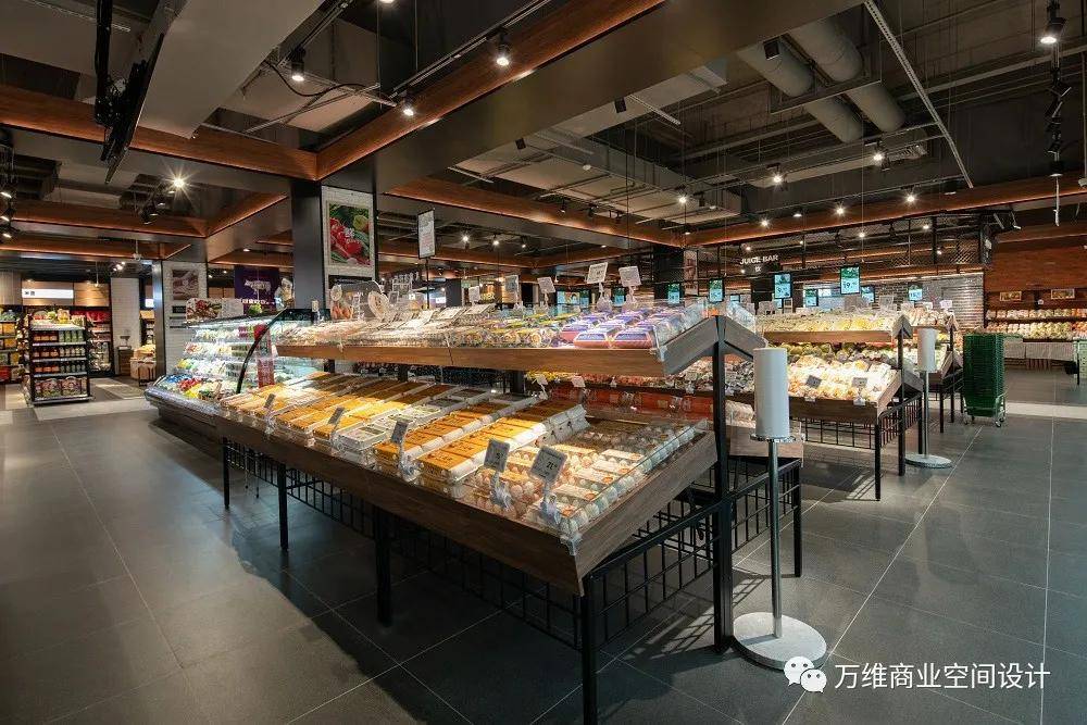 万维精品超市设计新作华润万家city首店开业
