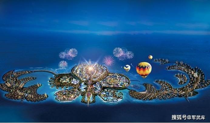 当之无愧的世界第一人工岛，即将完工的它，超越了迪拜棕榈岛！