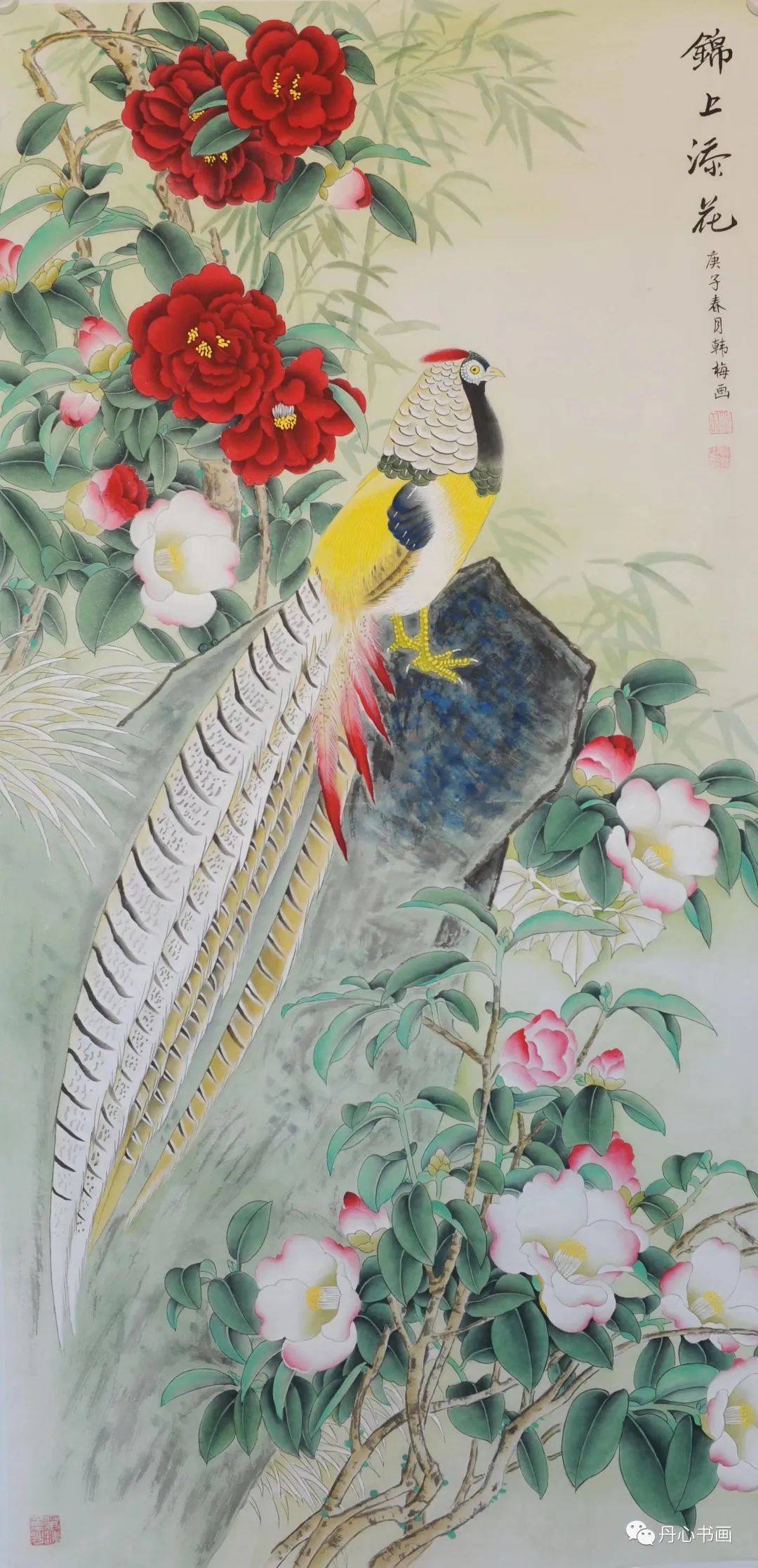 笔墨情趣,清新典雅|工笔画家韩梅