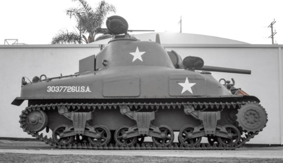 图解二战美国陆军武器:1943年产的"灰熊"m4a1谢尔曼坦克-搜狐大视野