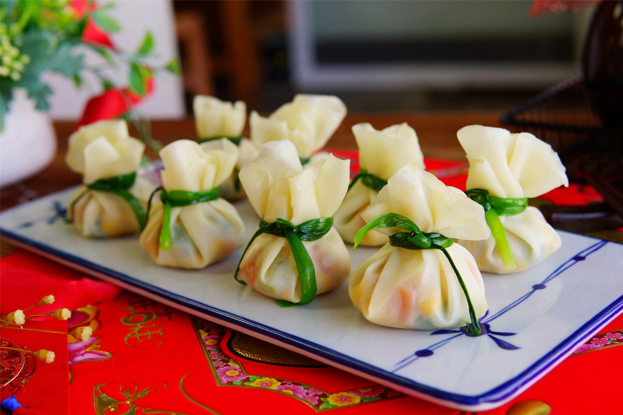 给年夜饭加道菜,这4样食材做"四喜福袋",寓意福气满满