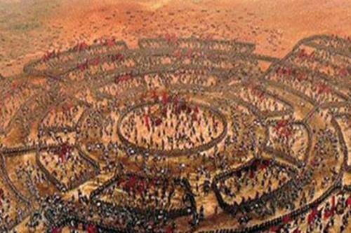 中国古代战争史上有很多经典的阵法,如鸳鸯阵,一字长蛇阵,螃蟹阵,百鸟