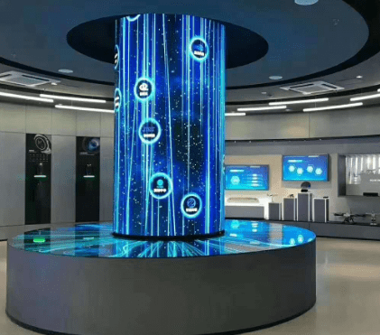 珠海圆柱led显示屏使画面更细腻流畅_手机搜狐网