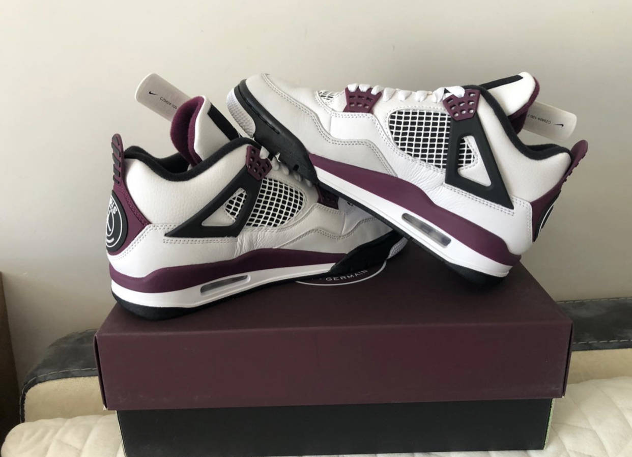 aj4巴黎圣日耳曼airjordan4retropsg大巴黎