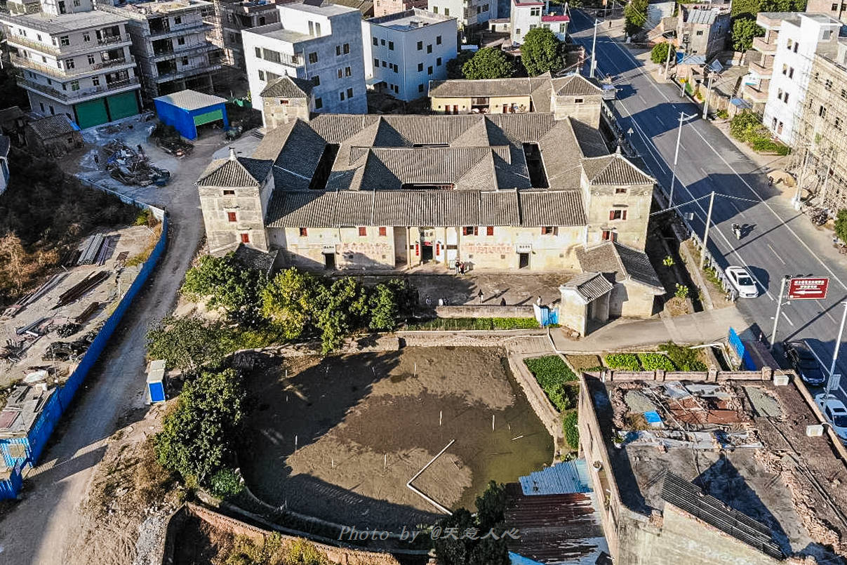 梅州五华联庆楼,我国一代球王李惠堂的旧居