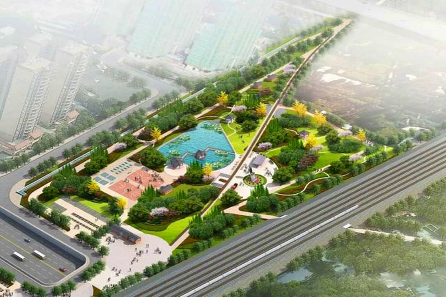 原创广东在建一座铁路文化公园占地约543公顷围绕八大区域建设