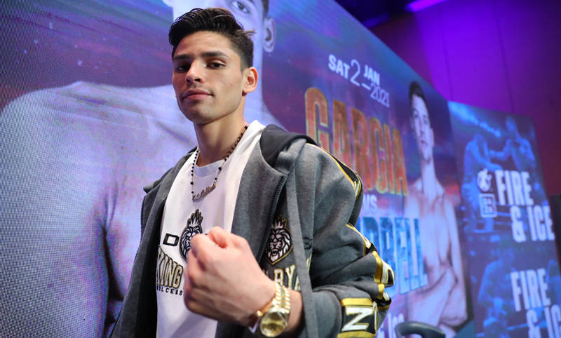 在接受记者采访时,卢克·坎贝尔毫不掩饰自己对于瑞恩·加西亚的看好.