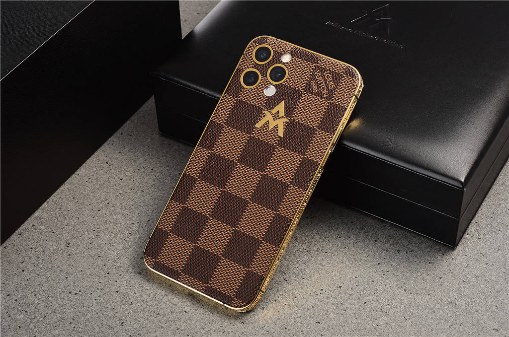 lv棋盘格纹定制的iphone 12 pro max 512gb手机