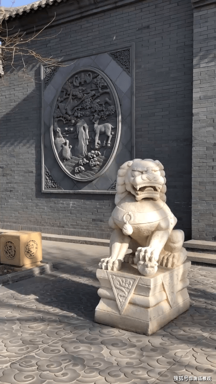 中式房屋庭院门口为什么喜欢放石狮子