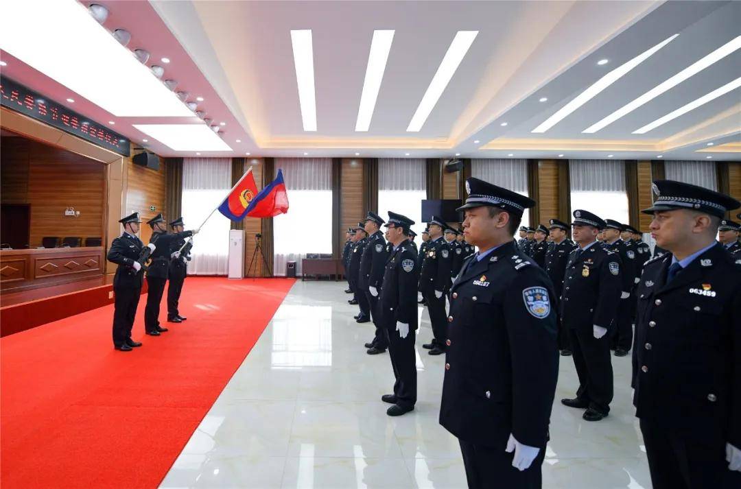 吕梁公安集体宣誓,喜迎首个中国人民警察节