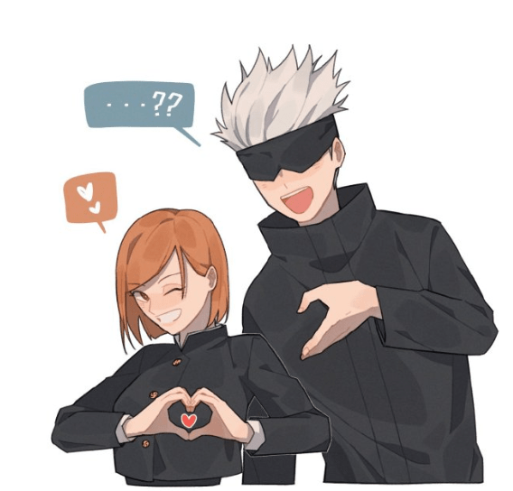 咒术回战,双人比心连环失败,五条悟:有被冒犯到