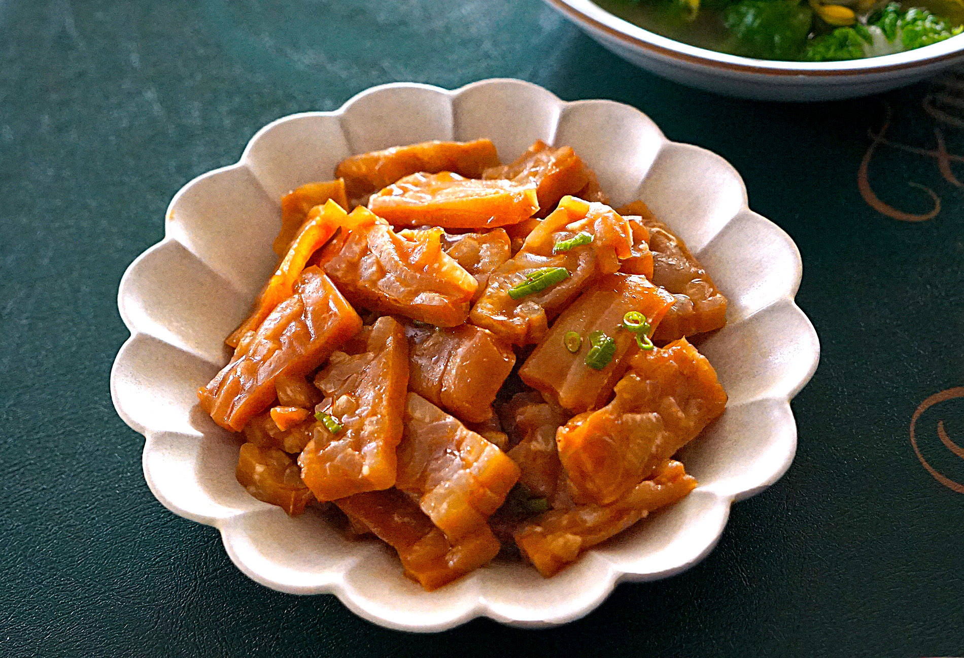 第一道:凉拌猪皮冻