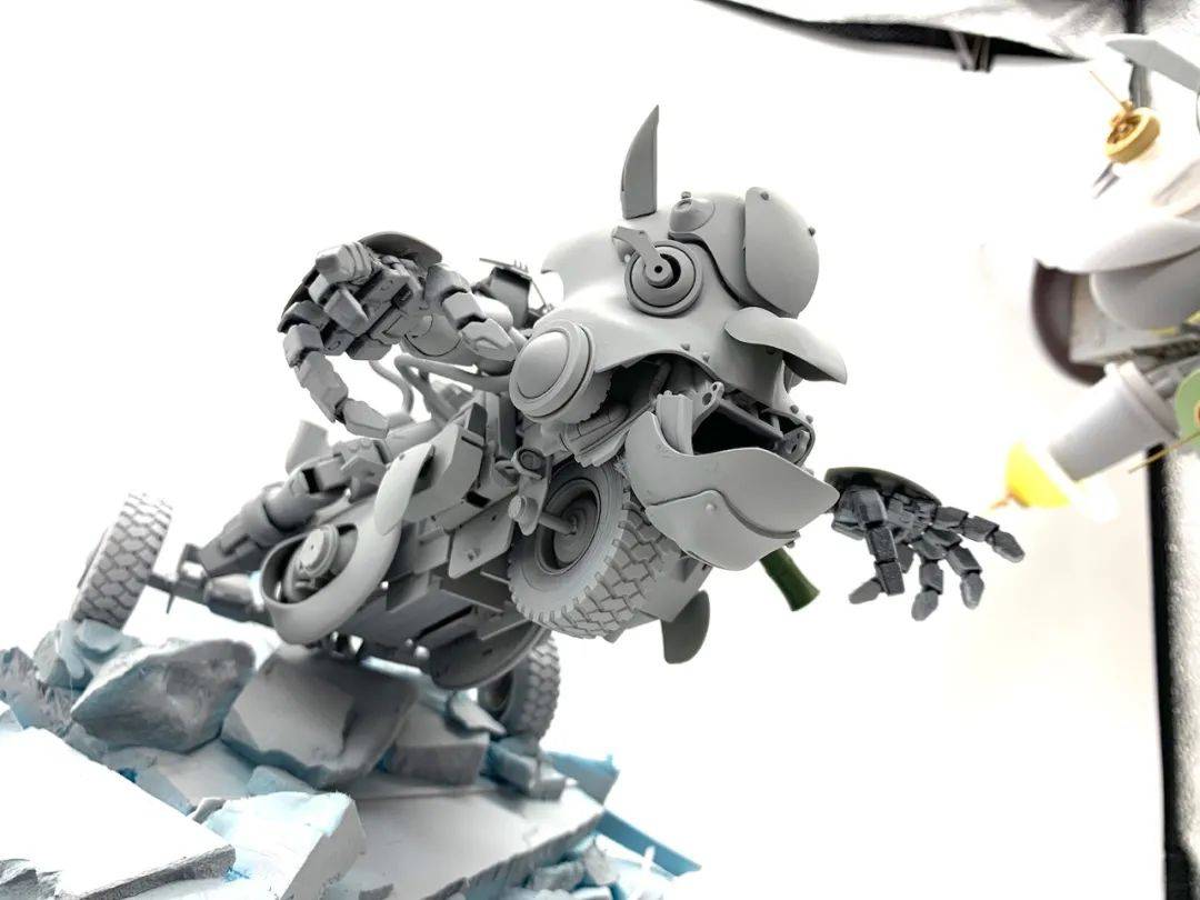 大黄的拖拉机机甲铁皮天狗