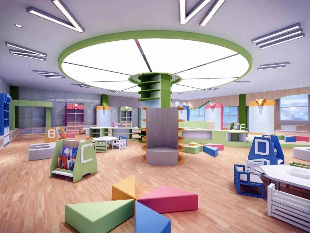 阅览室——幼儿园里的智慧屋波浪式体能训练场地园内特色动物园04科学