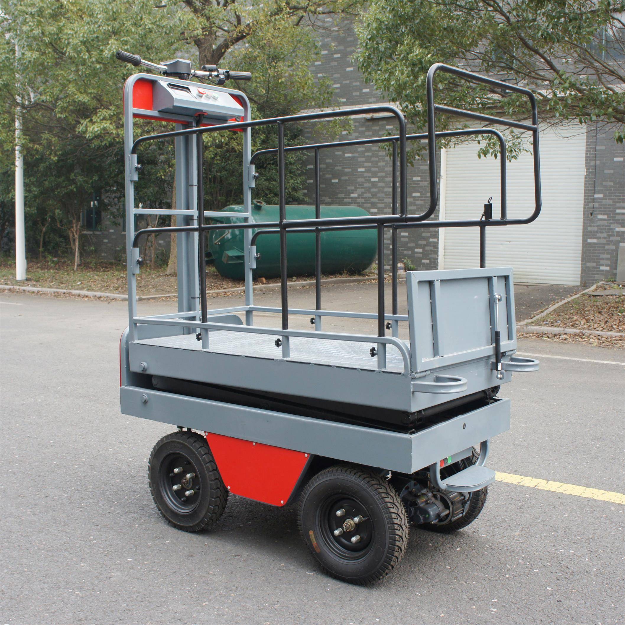 了解一下电动温室大棚采摘作业平台配置