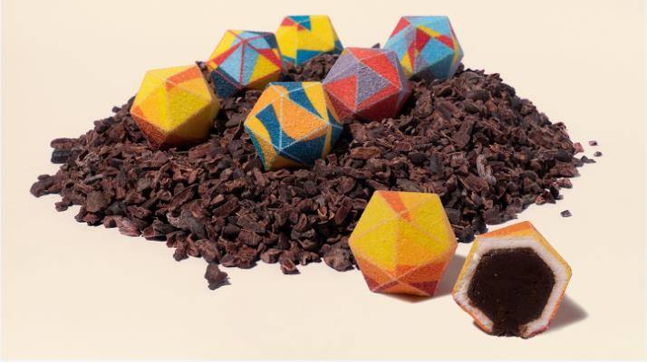 情人节3d打印的巧克力糖果,你值得拥有!