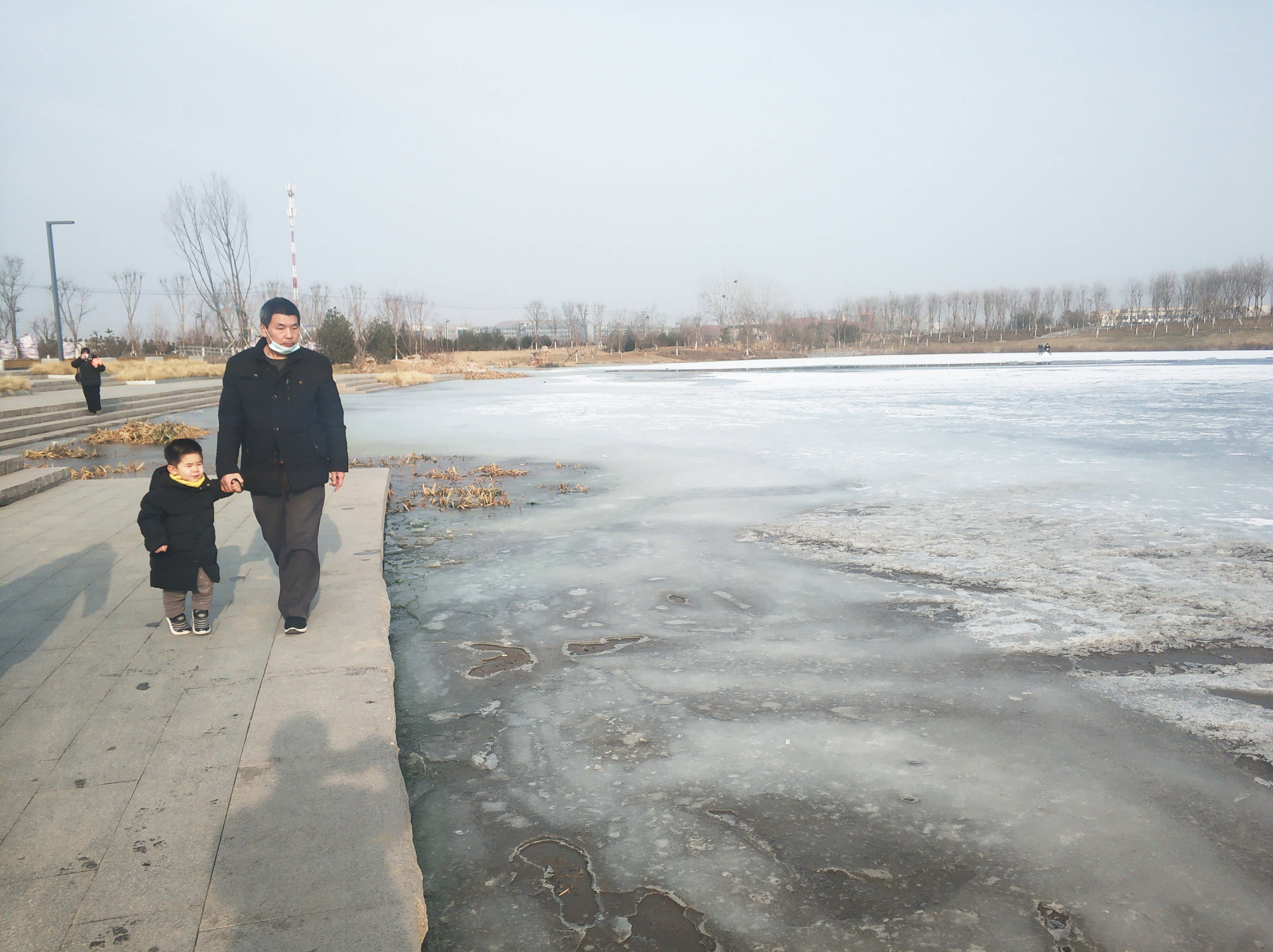 北京生态新地标，免费的湿地公园变冰场，面积相当于60个足球场