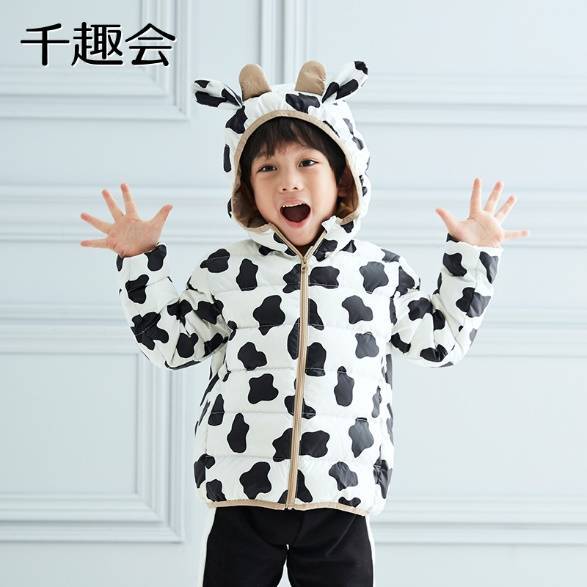 这个冬天必不可少日本千趣会羽绒服外套 孩子