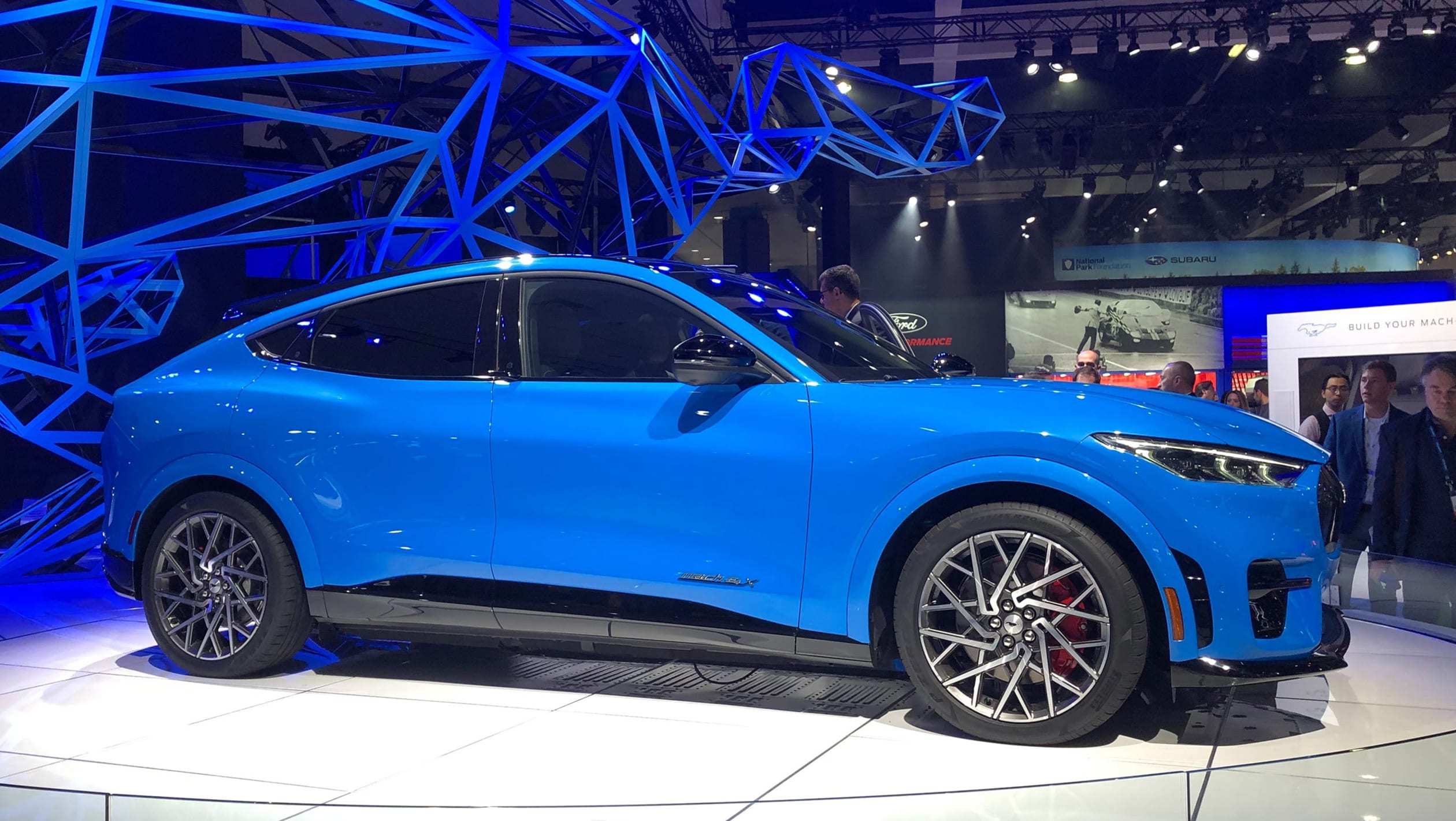 高科技配置傍身 258匹马力入门 福特野马mach-e国产