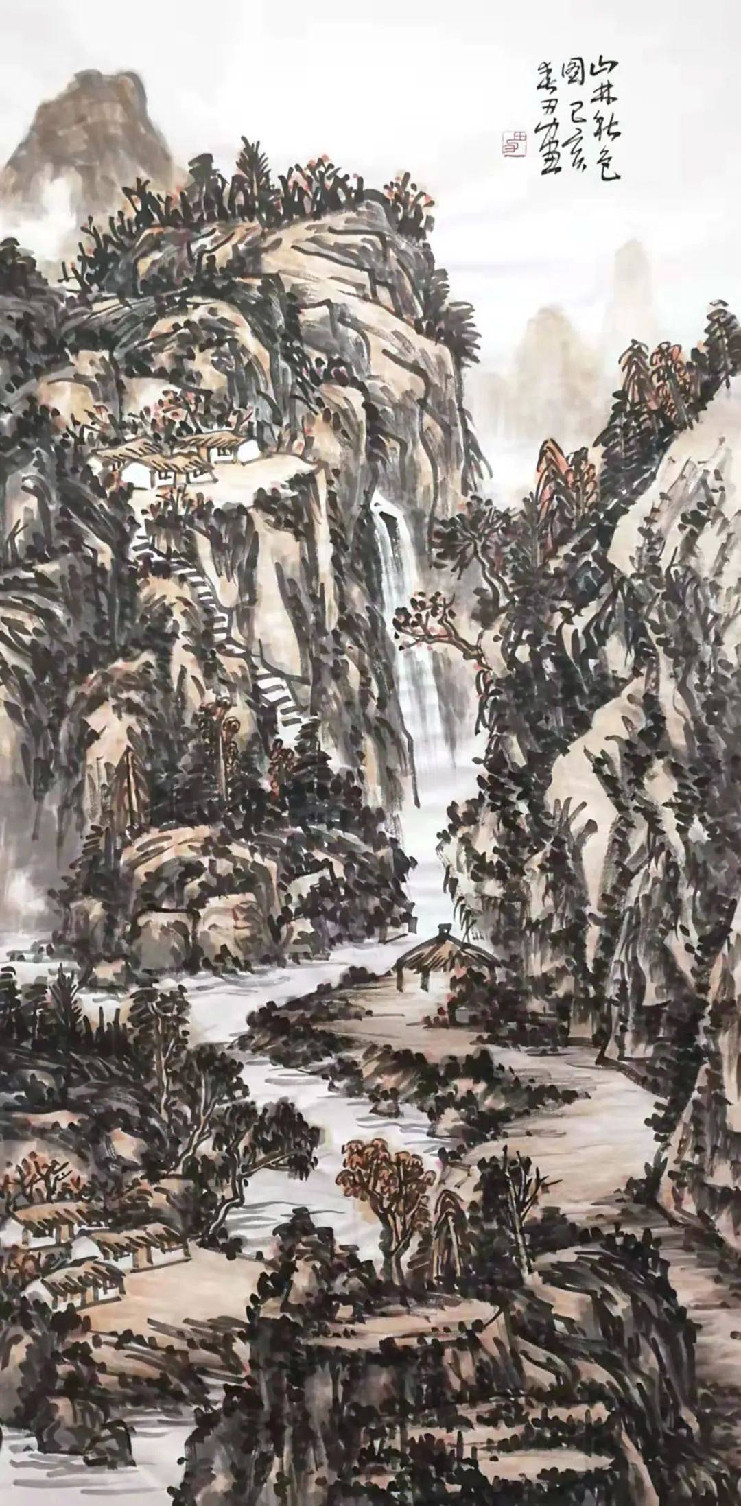 【画廊推荐】画家田力:气韵 . 笔意 . 意境