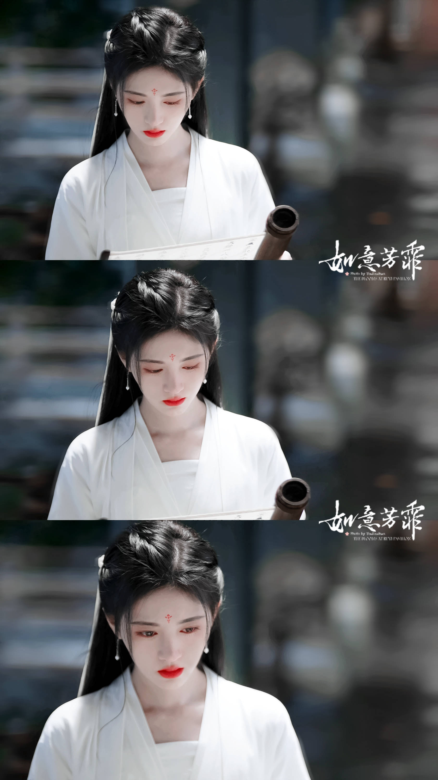 杨幂的白衣白浅赵丽颖的白衣玉无心谁的白衣最有仙气