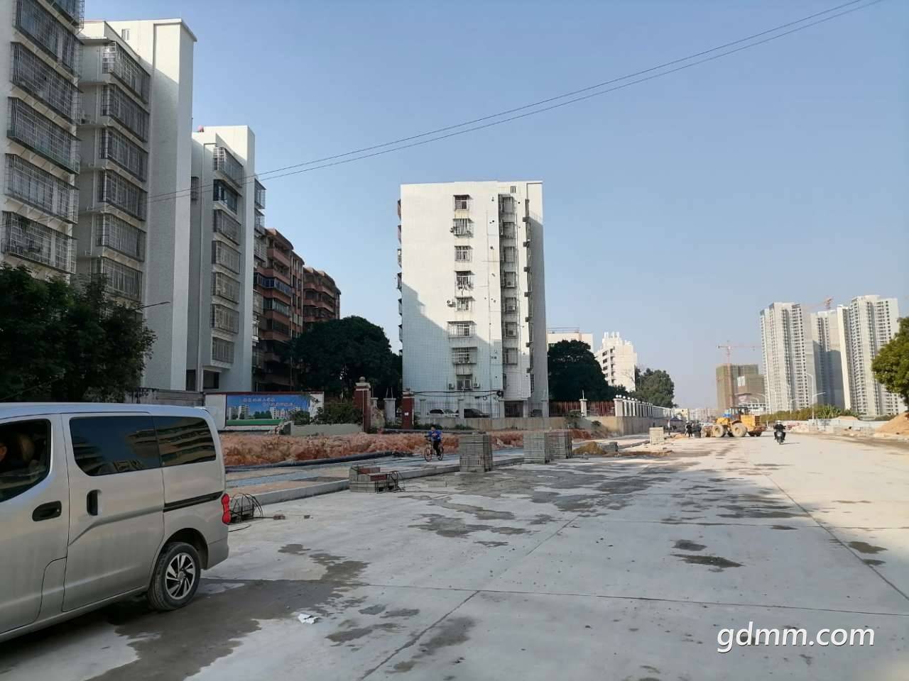 可喜可贺茂名大园路已经贯通通车在即