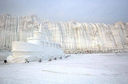 哈尔滨冰雪节记录哈尔滨的冰雪奇幻雕塑一再被列入吉尼斯世界纪录