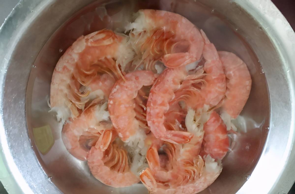 原创比手掌还大的阿根廷红虾个大味甜虾肉软滑细嫩吃着过瘾