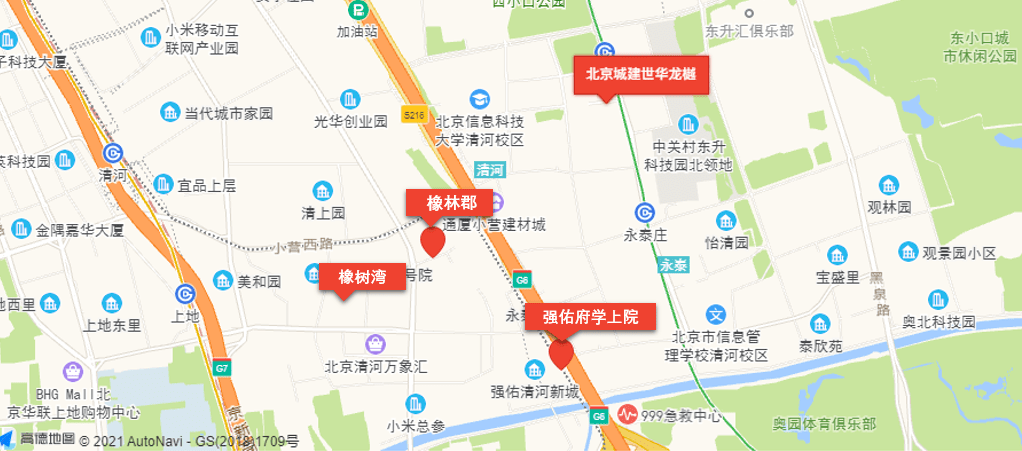 5公里,距地铁13号线上地站1.