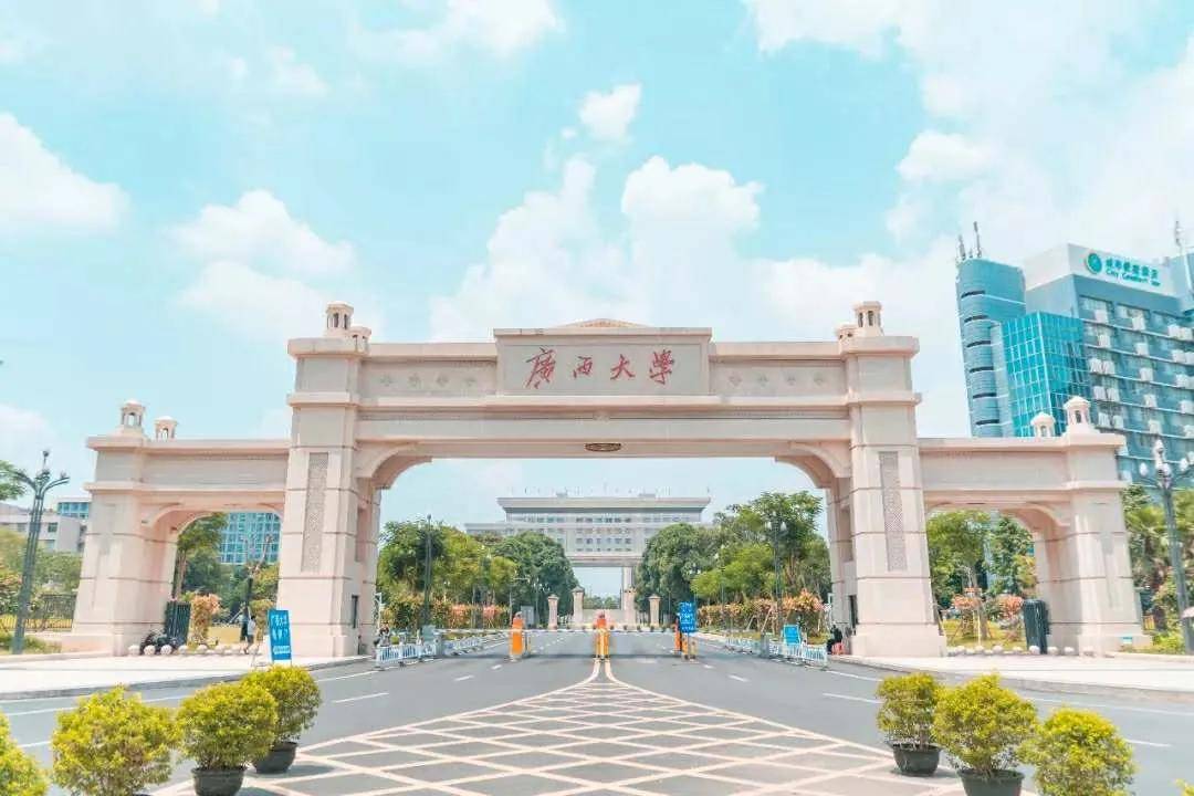 廣西師範大學,廣西科技大學,桂林理工大學,廣西民族大學,百色學院,北