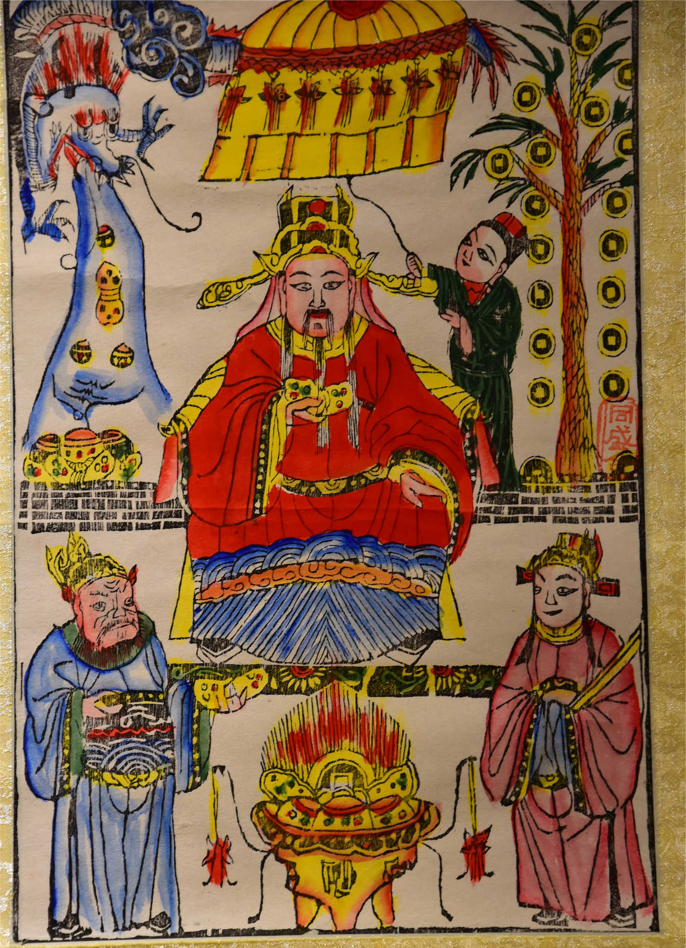 大年已经不远,笔者拍摄了列入国家非遗名录的部分产地木版年画,供大家