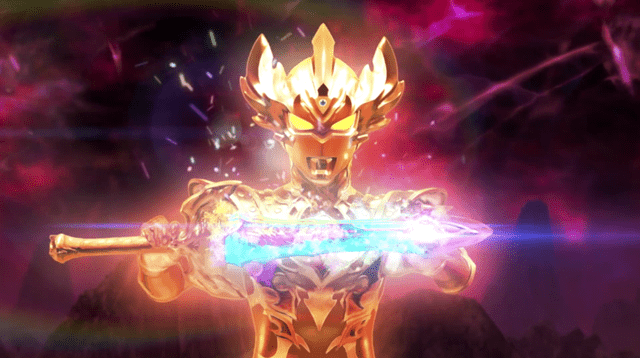 奥特银河格斗2:彩虹三重泰迦一刀超神,团灭杰特和杰顿军团_泽塔