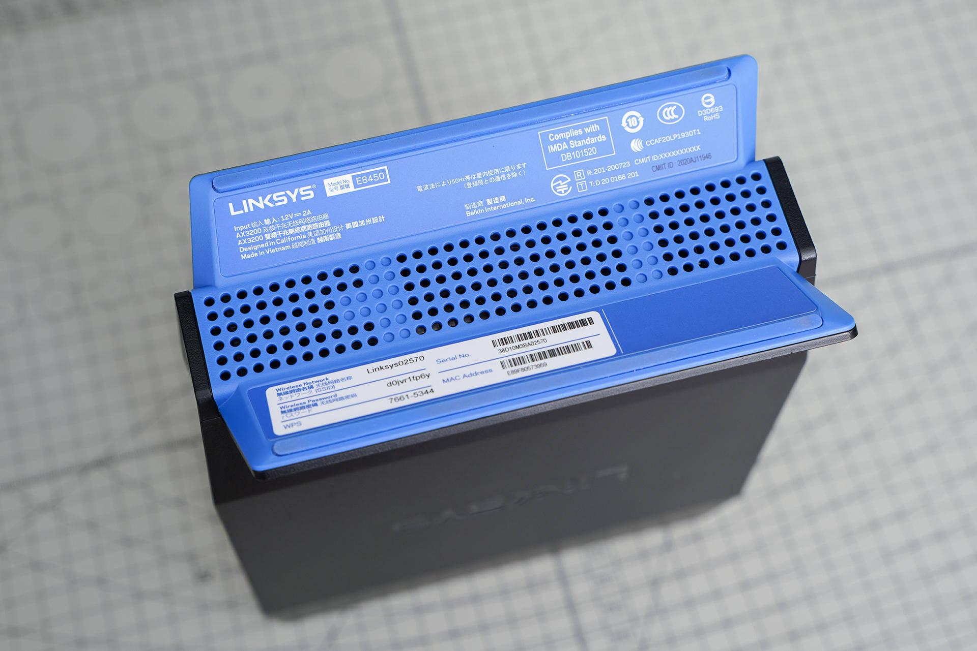 畅享5gwifi无压力linksys领势e8450wifi6路由器开箱