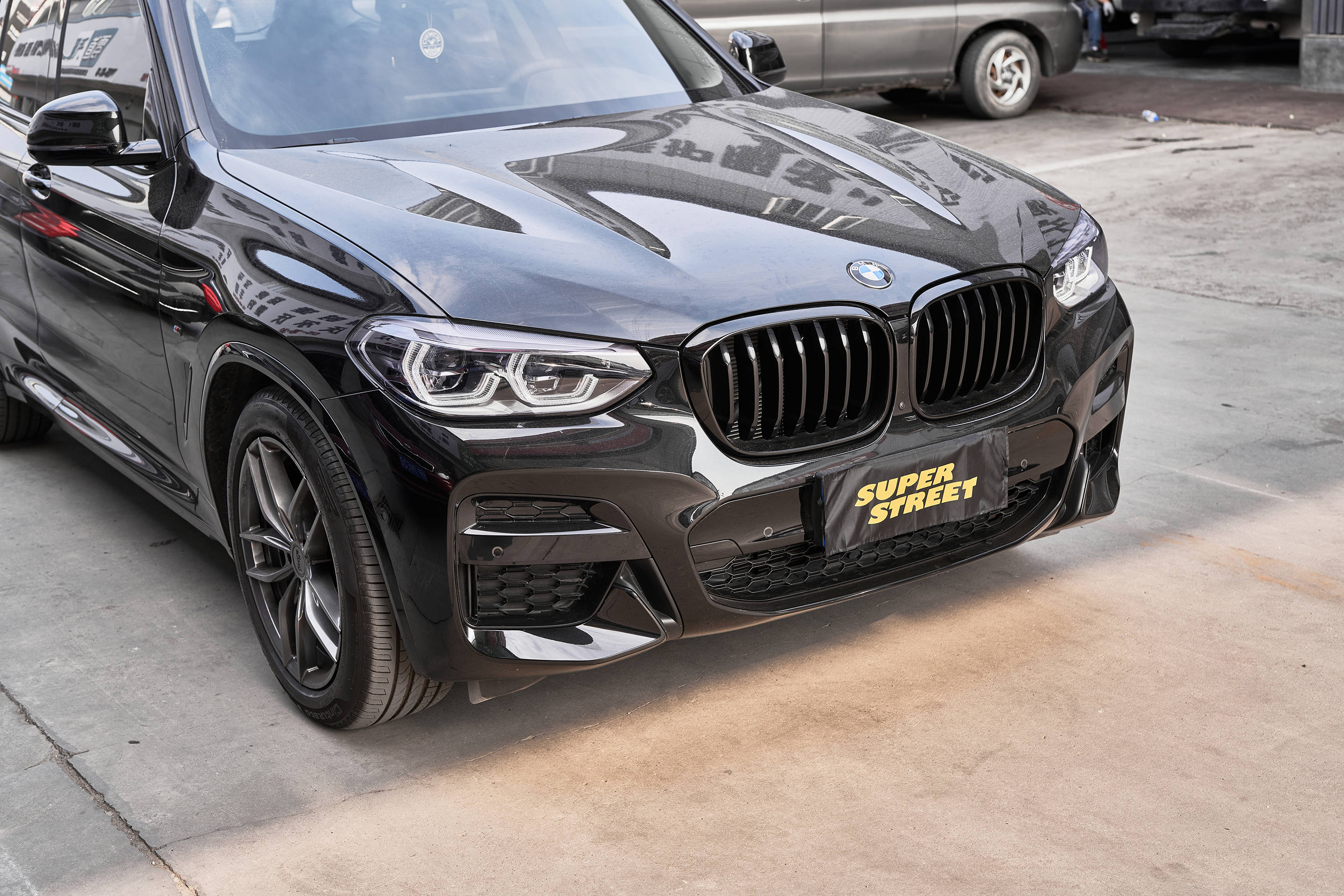 只为城市驾驶宝马x3改装艾巴赫eibach短弹簧