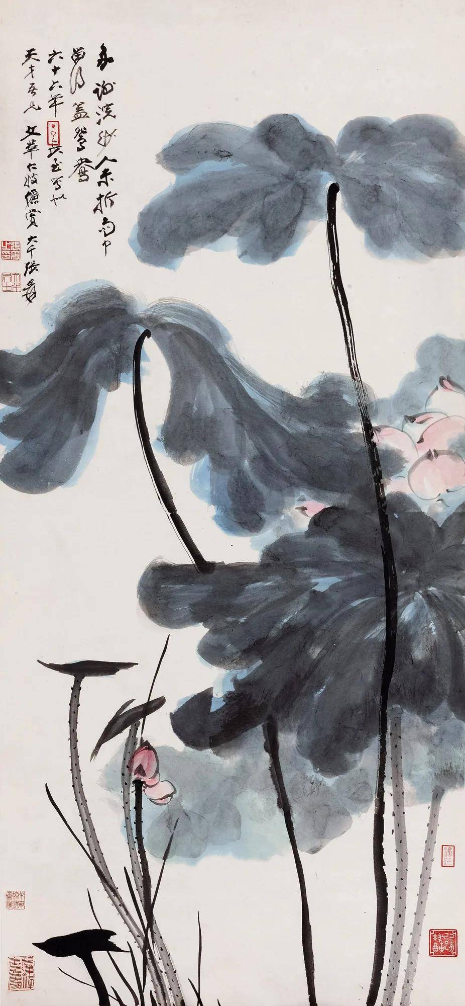 张大千1977年作品】书画拍卖集成_搜狐网