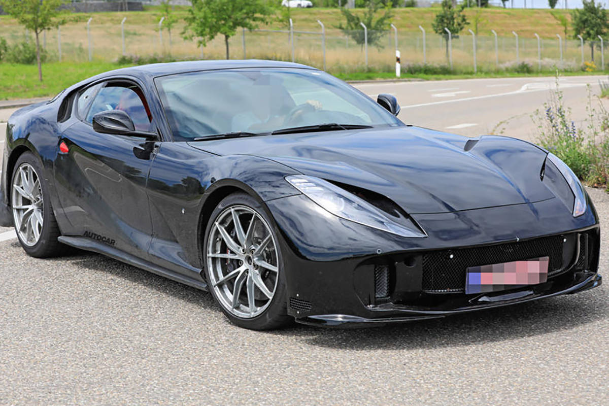 根据海外媒体拿到的最新信息,该车将命名为812 gto,目前部分法拉利