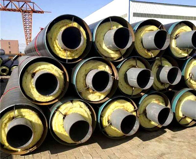 预制直埋钢套钢蒸汽保温钢管_进行