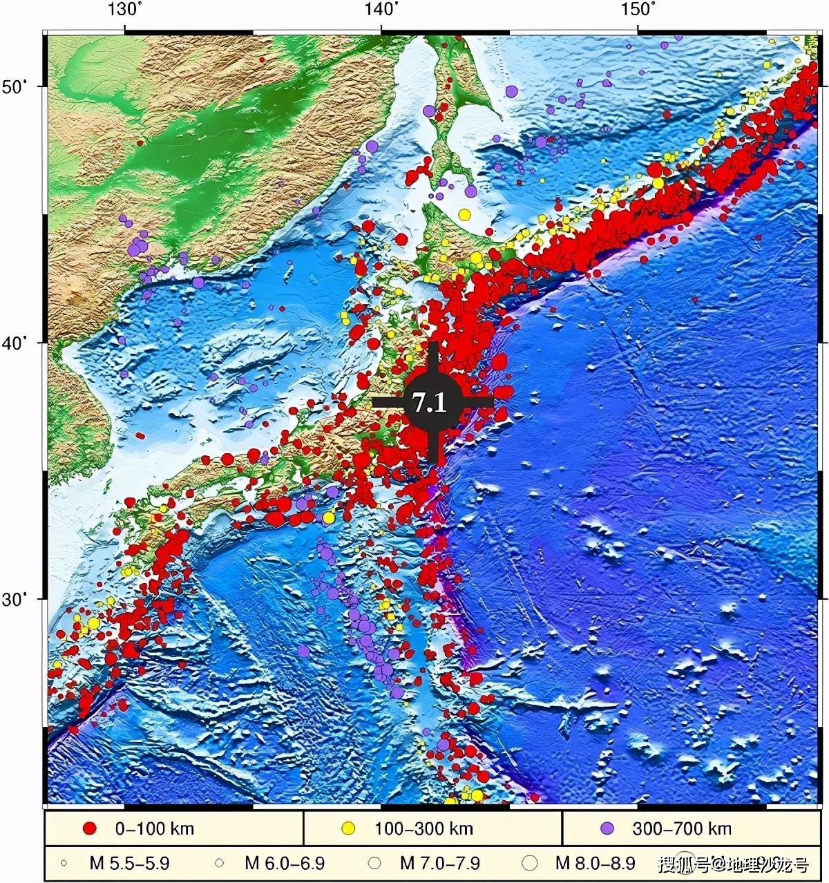 日本福岛以东海域发生7 3级地震 同一海域十年前曾发生大地震 板块