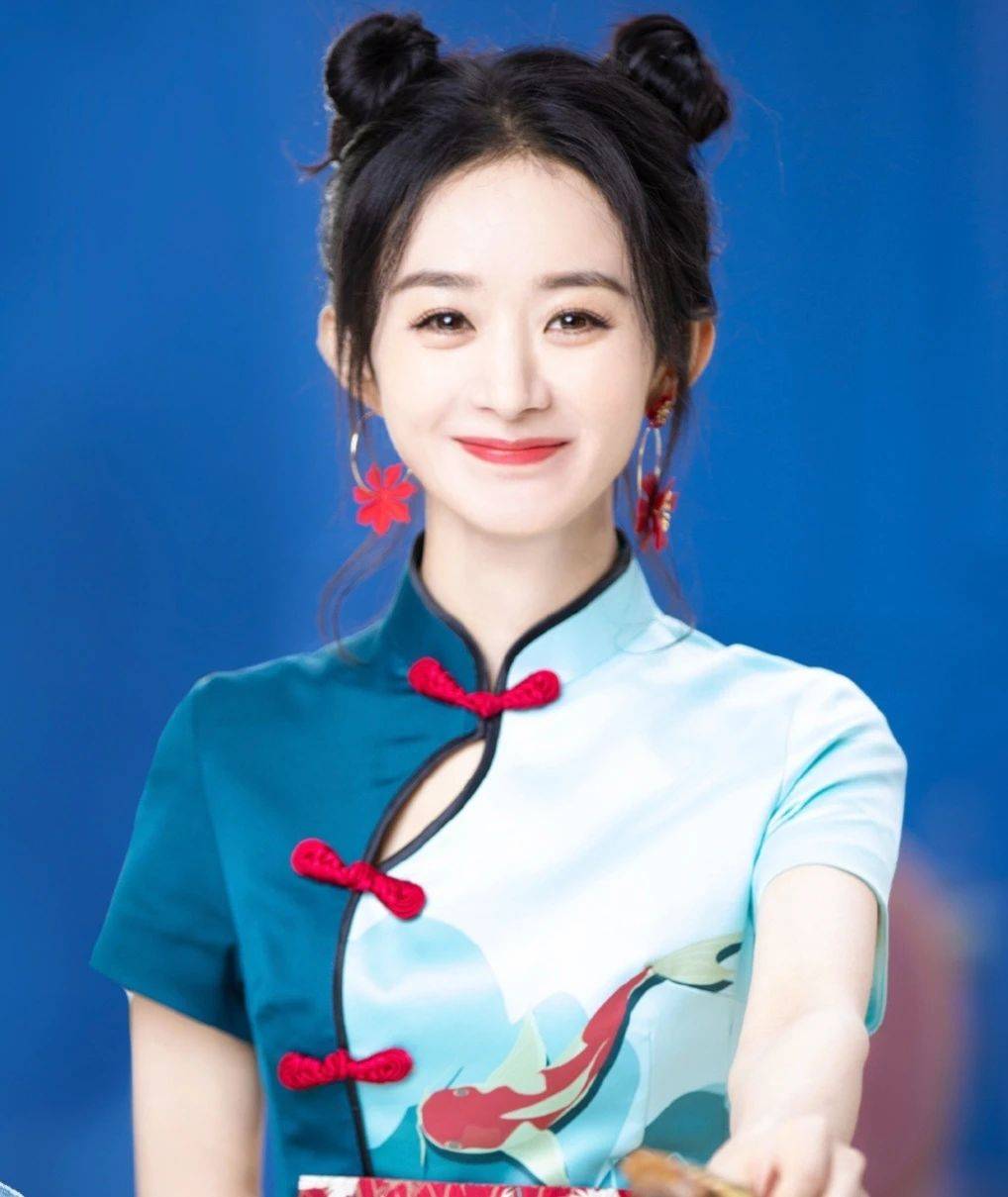 赵丽颖壁纸:巴掌腰筷子腿,颖宝国风造型真的是美绝了