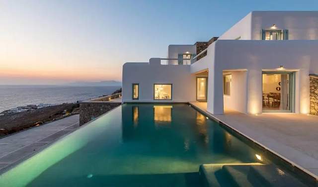 私藏绝美爱琴海日落，希腊Villa Aqua Marine 度假旅馆