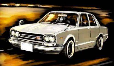 "战神"gtr诞生时不姓"日产"而是属于日本王子汽车公司旗下skyline车系