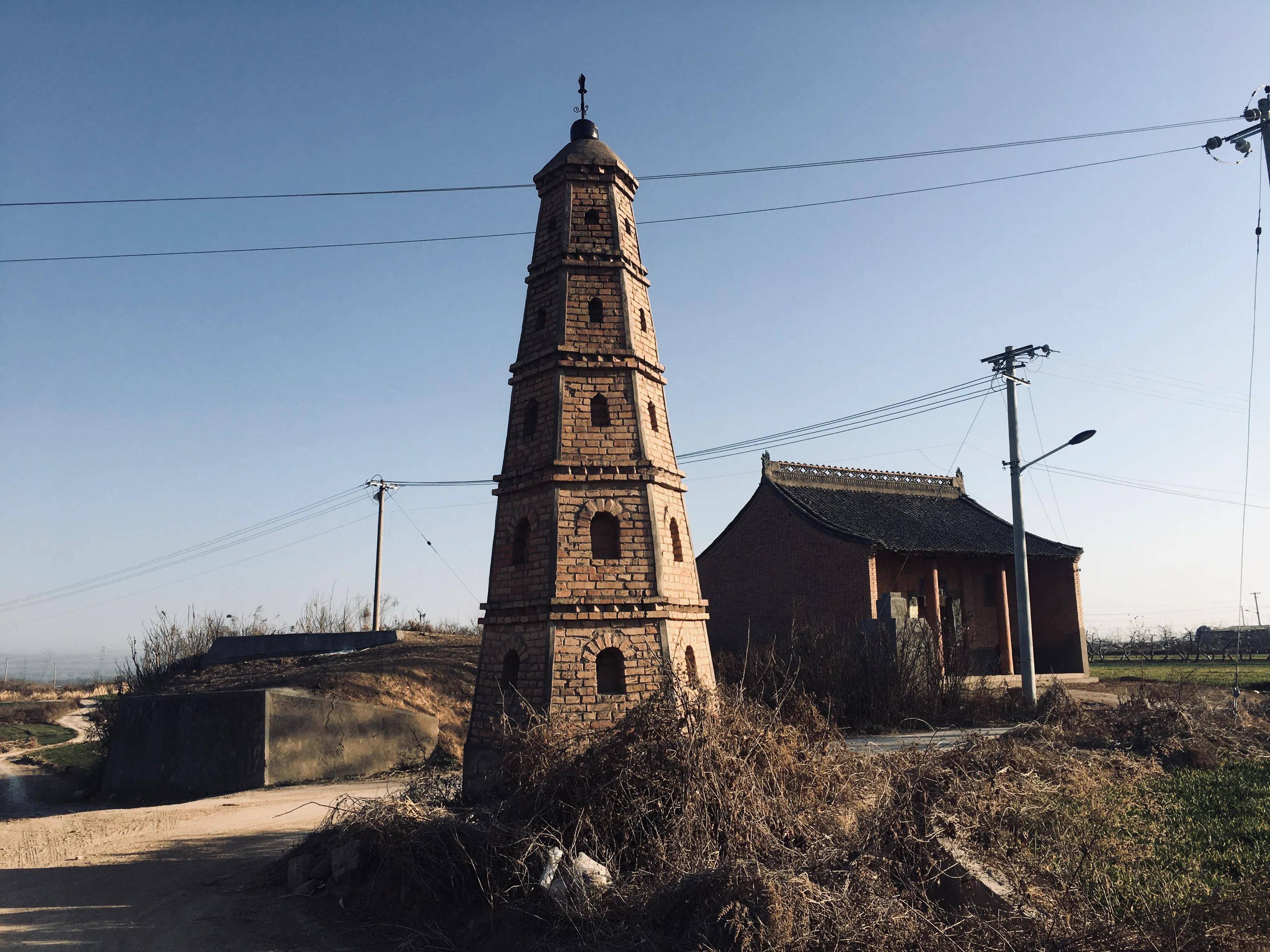 陕西省乾县梁家窑村:初春田园美景靓如画