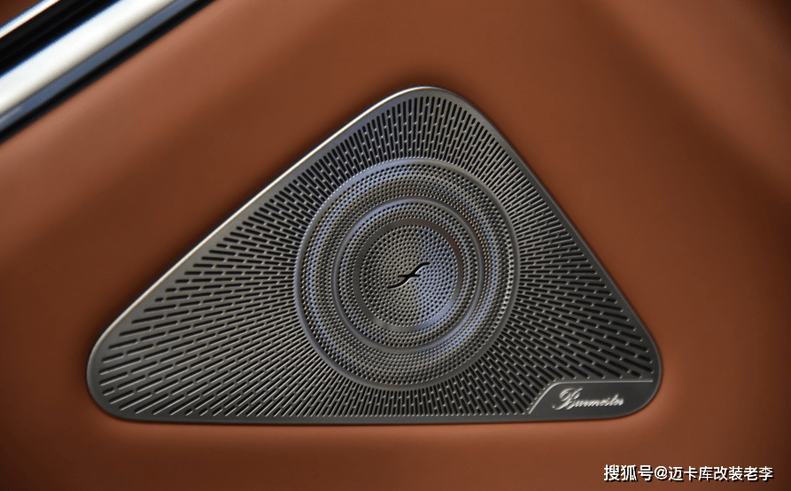奔驰21款s级223改装柏林之声音响,旋转高音