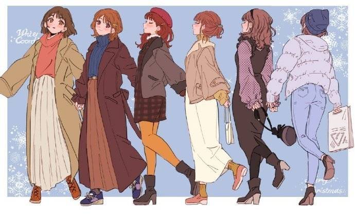 动漫服装参考,给二次元妹妹换身衣服吧!