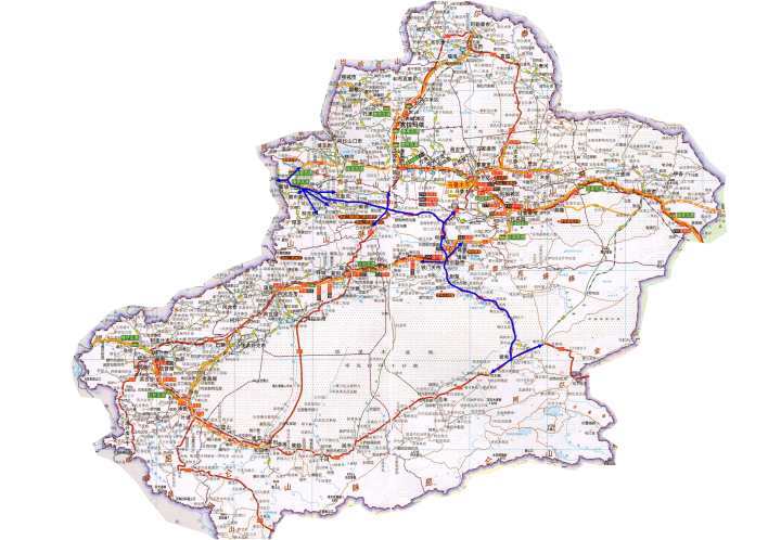 旅遊攻略(80)-新疆國道高速景區景點-全疆國道高速線路行程_沙漠公路