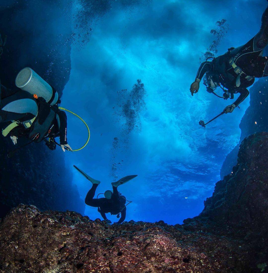 深海蓝洞是怎么形成的？如果你见过天坑，应该一点就透